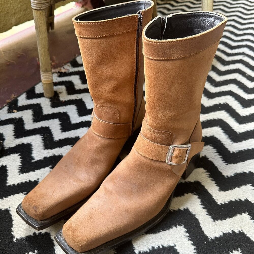 DSQUARED2 Italian designer western cowboy boots